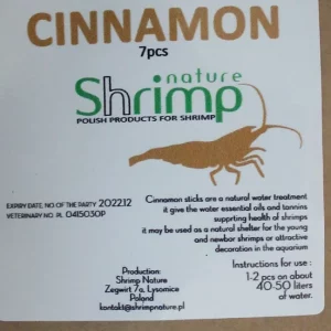 Shrimp Nature Cinnamon Sticks (7 pcs)