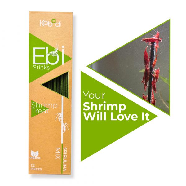 Kabadi aquatic Kabadi Ebi Sticks Spirulina - Image 3